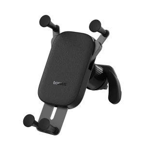 Baseus UltraControl Mega Series Folding Screen Phone Car Mount Cluster Black Baseuscolombo