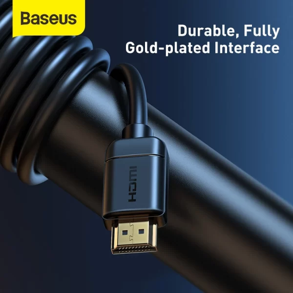 Baseus high definition Series HDMI To HDMI Adapter Cable 2m Black Baseuscolombo