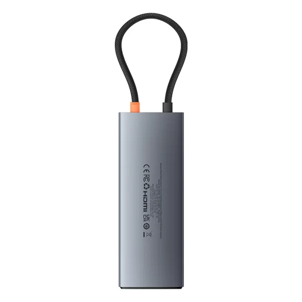 OS-Baseus Metal Gleam Series II 10-in-1 USB HUB Space Grey Baseuscolombo