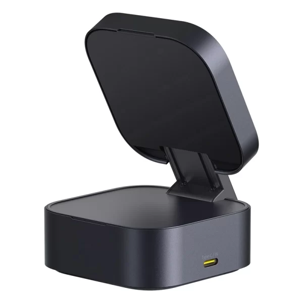 OS-Baseus PicoGo Series 2-in-1 Magnetic Wireless Charger Qi2 67W Cosmic Black (USB-C to USB-C 100W Cable Included) Baseuscolombo