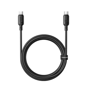 OS-Baseus Silky Series Fast Charging Cable Type-C to Type-C 100W 2m Cluster Black Baseuscolombo