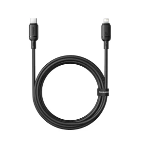 OS-Baseus Silky Series Fast Charging Cable Type-C to iP 20W 2m Cluster Black Baseuscolombo