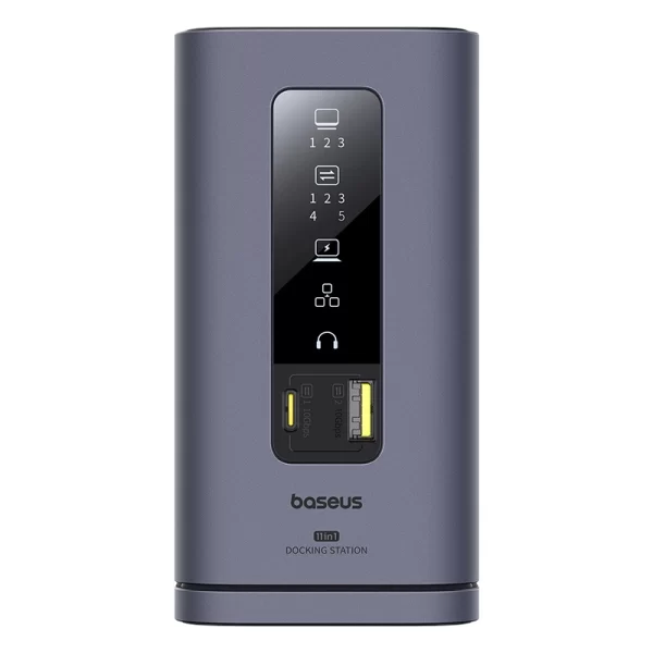 OS-Baseus Spacemate Series 11-in-1 (MAC) Docking Station Space Grey Baseuscolombo