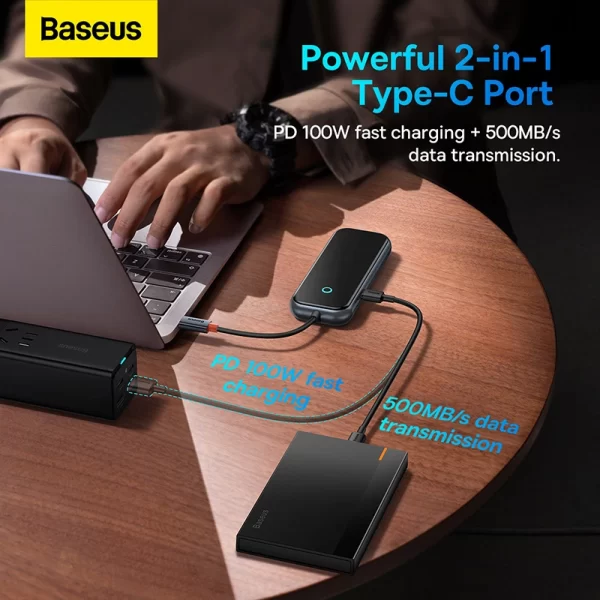 Baseus AcmeJoy 4-Port Type-C HUB Adapter Baseuscolombo