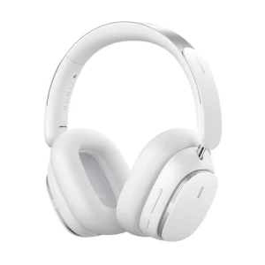 Baseus Bowie H1 Pro Noise-Cancellation Wireless Headphones Moon White Baseuscolombo