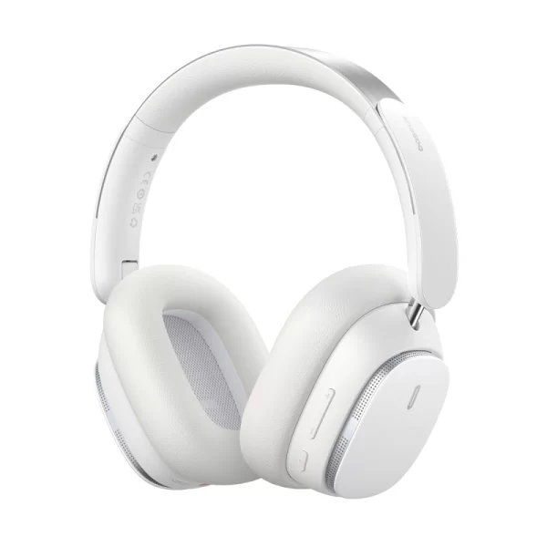 Baseus Bowie H1 Pro Noise-Cancellation Wireless Headphones Moon White Baseuscolombo