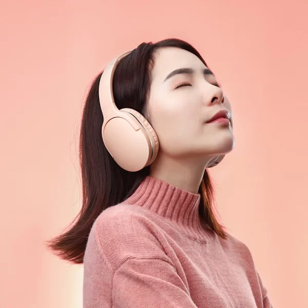 Baseus Encok Wireless headphone D02 Pro Pink Baseuscolombo