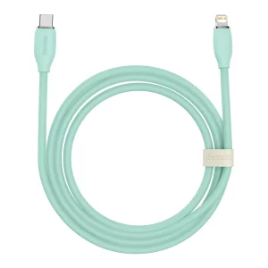 Baseus Jelly Liquid Silica Gel Fast Charging Data Cable Type-C to iP 20W 2m Green Baseuscolombo