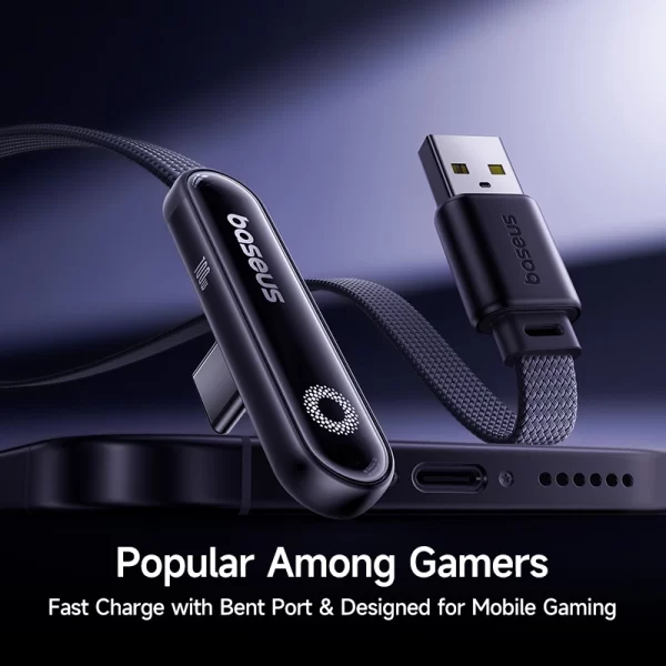 Baseus MVP 3 Fast Charging Cable USB-A to USB-C 100W 2m Cosmic Black Baseuscolombo