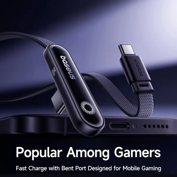 Baseus MVP 3 Fast Charging Cable USB-C to USB-C 100W 2m Cosmic Black Baseuscolombo