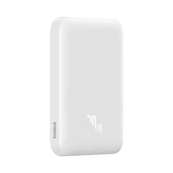 Baseus Magnetic Mini Air Wireless Fast Charge Power Bank 6000mAh 20W Stellar White Baseuscolombo