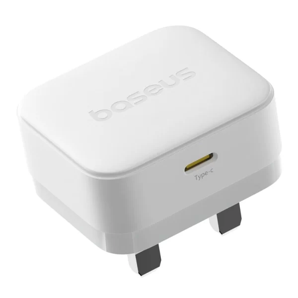 Baseus Palm Fast Charger 1C 20W UK Moon White Baseuscolombo