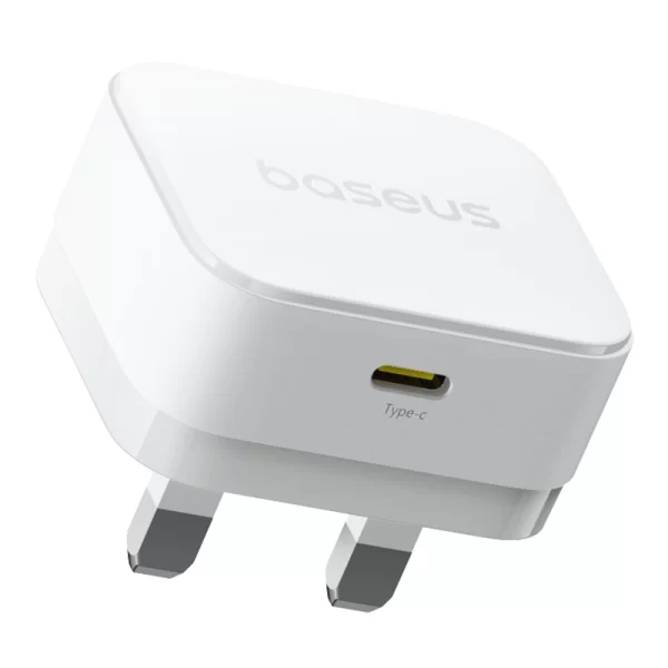 Baseus Palm Fast Charger 1C 20W UK Moon White Baseuscolombo