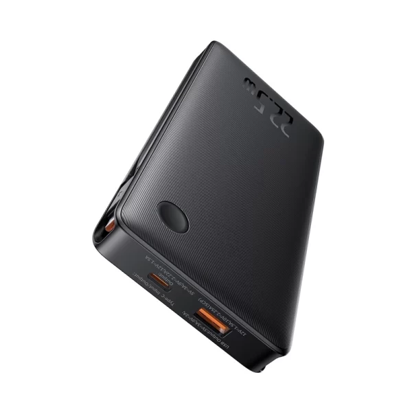 Baseus Airpow Lite 10000mAh 22.5W Power Bank Dual-Cable - Cosmic Black - P10067501123-00 Baseuscolombo