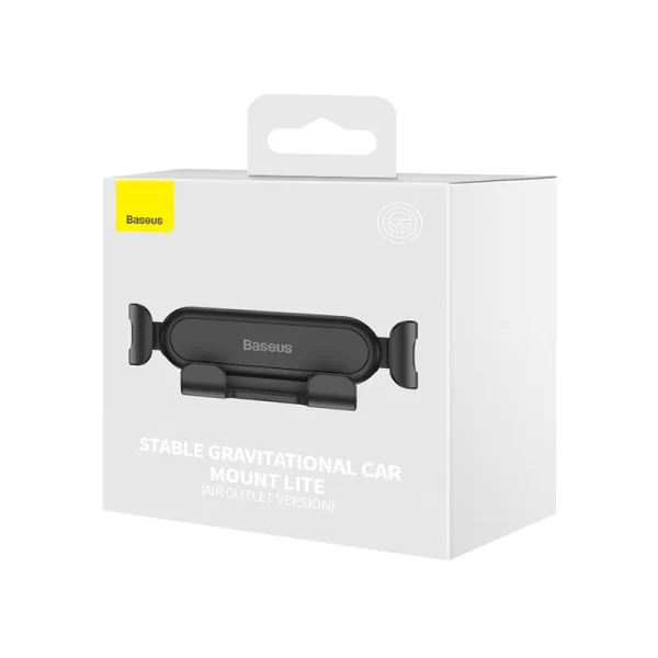 Baseus Gravity Air Vent Car Phone Holder (Air Outlet Version) - black - SUWX010001 Baseuscolombo