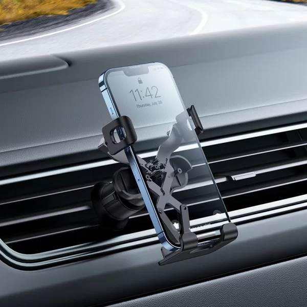 Baseus Gravity Air Vent Car Phone Holder (Air Outlet Version) - black - SUWX010001 Baseuscolombo