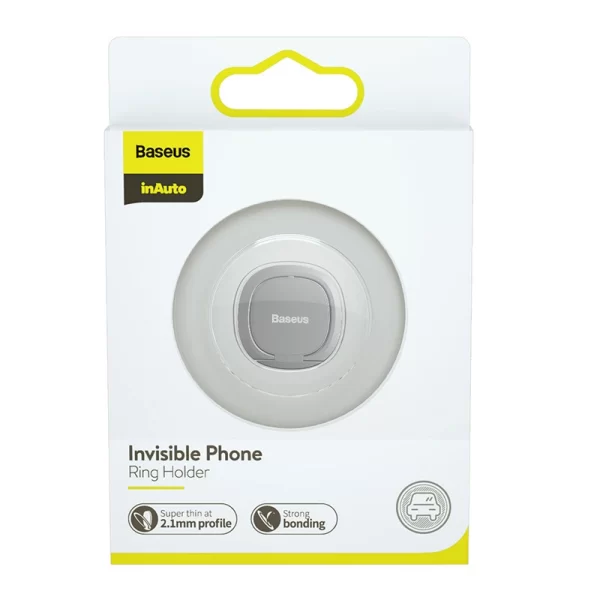 Baseus Invisible Phone Ring Holder - Silver - SUYB-0S Baseuscolombo