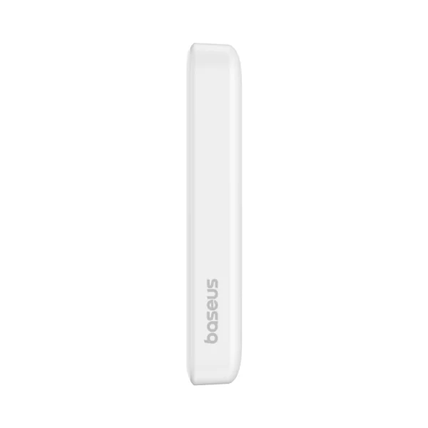Baseus Magnetic Mini Air Wireless Fast Charge Power Bank 10000mAh 20W  (With Simple Charging Cable Type-C to Type-C (20V3A) 30cm White) - Stellar White - P10059001223-00 Baseuscolombo