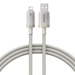 Baseus Titanium Alloy 1 Meter USB to Lightning 2.4A Fast Charging Cable - Galaxy Titanium Gold - P10378102G21-01 Baseuscolombo
