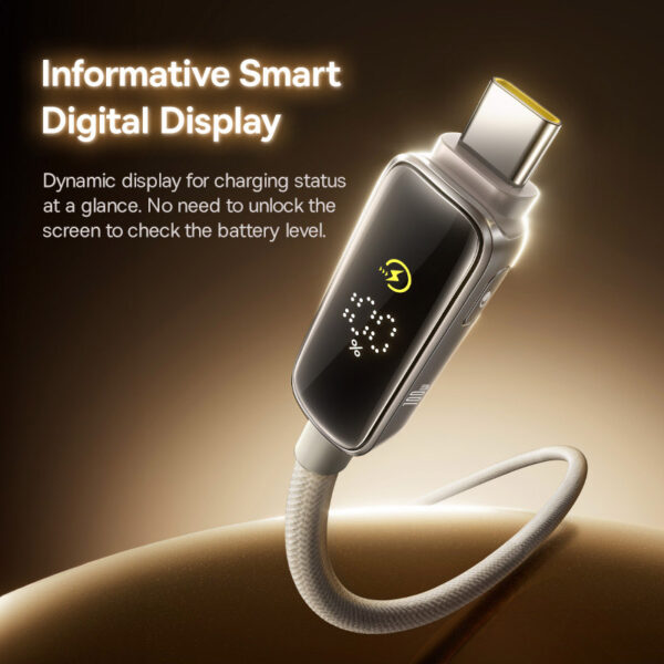 Baseus 1 Meter 100W USB-C to USB-C Vipow Fast Charging Cable - Image 10
