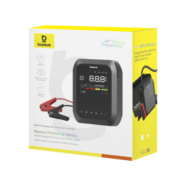 Baseus 1200A Super Energy Series 4-in-1 Car Jump Starter - Image 17