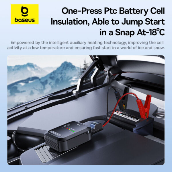 Baseus 1200A Super Energy Series 4-in-1 Car Jump Starter - Image 11