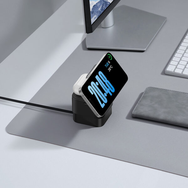 Baseus 25W MagPro 3-in-1 Magnetic Wireless Charging Station - Image 9