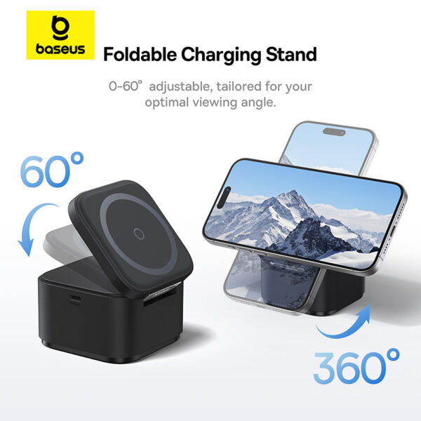 Baseus 25W MagPro 3-in-1 Magnetic Wireless Charging Station - Image 16