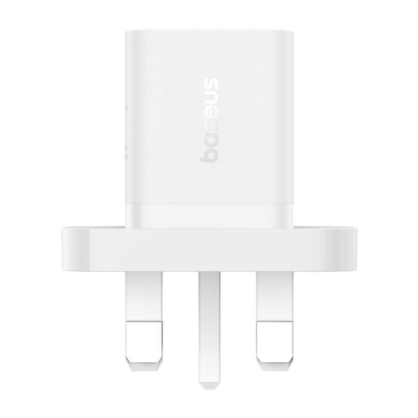 Baseus 30W USB-C GaN5 Mini Fast Charger Moon White - Image 2