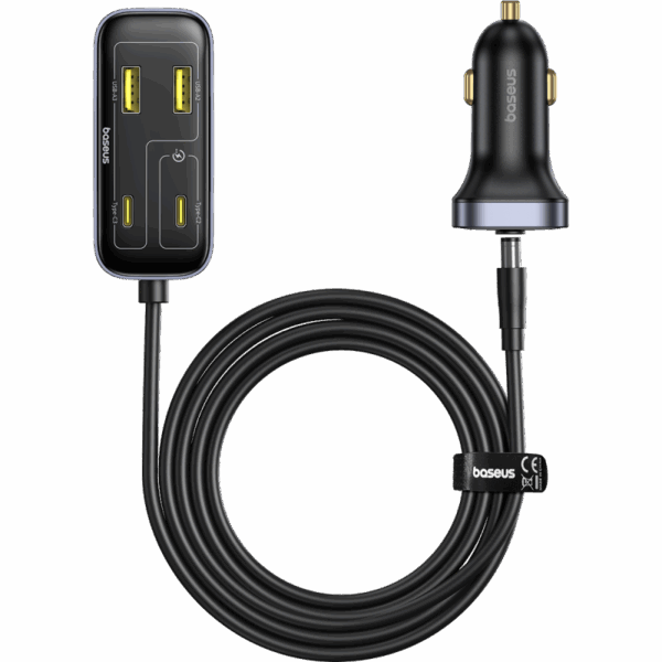 Baseus 3U+3C 110W BackseatPal L1 In-vehicle Car Charger - Image 3