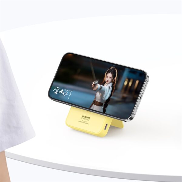 Baseus 5000mah 20w MagPro Magnetic Bracket Wireless Fast-Charging Power Bank - Image 9
