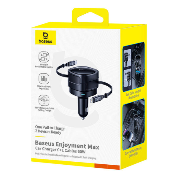 Baseus 60W Enjoyment Max Car Charger - Image 17