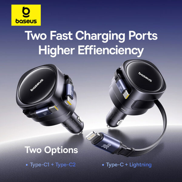 Baseus 60W Enjoyment Max Car Charger - Image 15