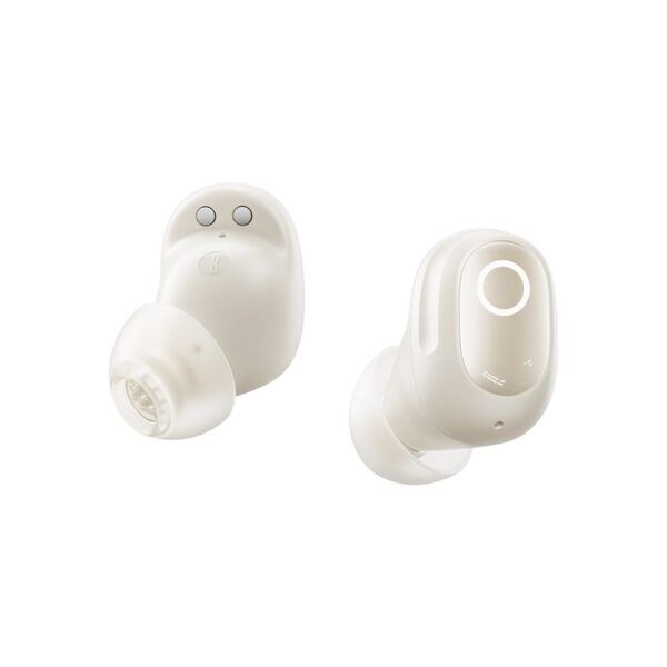 Baseus Bass BD1 TWS True Wireless Earbuds Starlight Off-White - Image 3