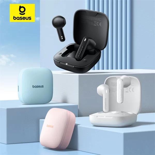 Baseus Bowie E16 True Wireless Earphones - Stellar White - A00061900223-00 Baseuscolombo