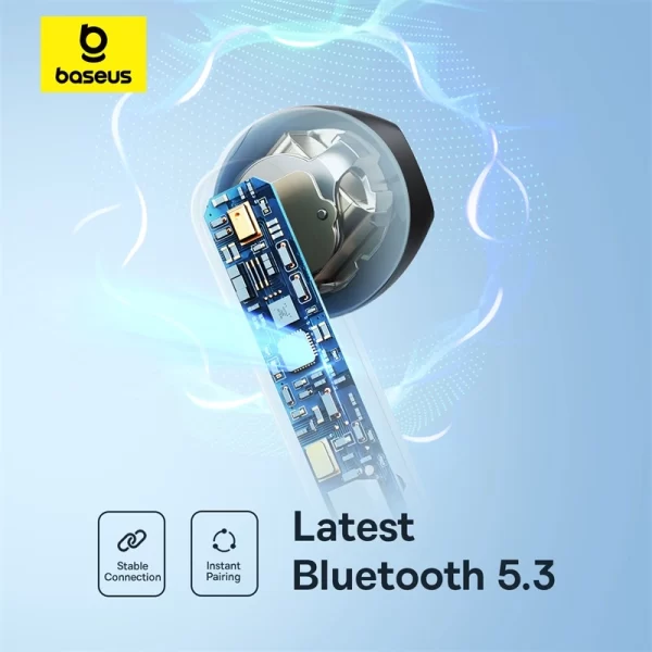 Baseus Bowie E16 True Wireless Earphones - Stellar White - A00061900223-00 Baseuscolombo