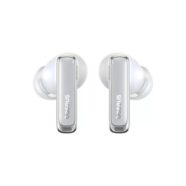 Baseus Bowie M2s Ultra True Wireless Earphones (With ANC & Touch Control Display) - Moon White - A00074101213-00 baseuscolombo
