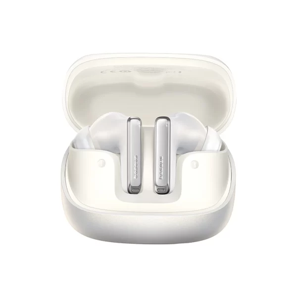 Baseus Bowie M2s Ultra True Wireless Earphones (With ANC & Touch Control Display) - Moon White - A00074101213-00 baseuscolombo