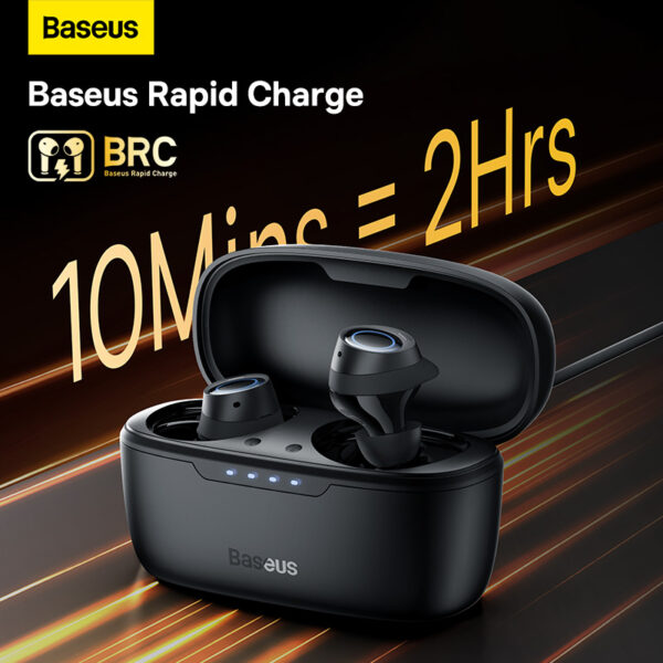 Baseus Bowie MA10 True Wireless Earphones Cluster Black - Image 17