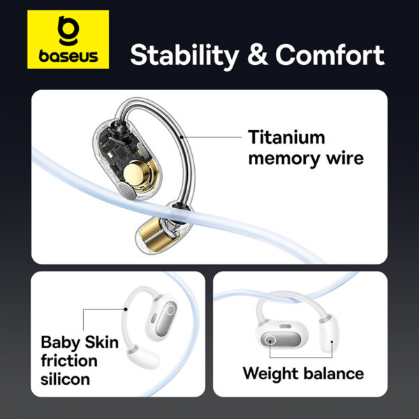 Baseus Eli Open-Ear True Wireless Earphones - Image 16