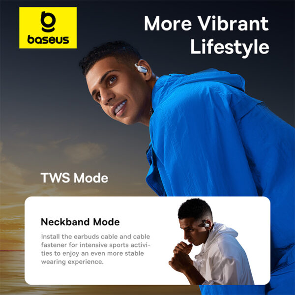 Baseus Eli Open-Ear True Wireless Earphones - Image 12