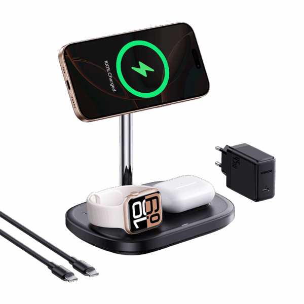 Baseus EnerFill FS41 3-in-1 Wireless Charging Stand - Image 3