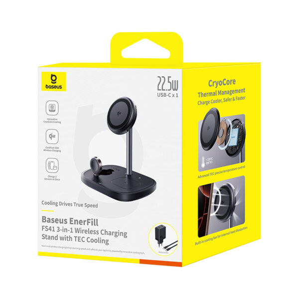 Baseus EnerFill FS41 3-in-1 Wireless Charging Stand - Image 13