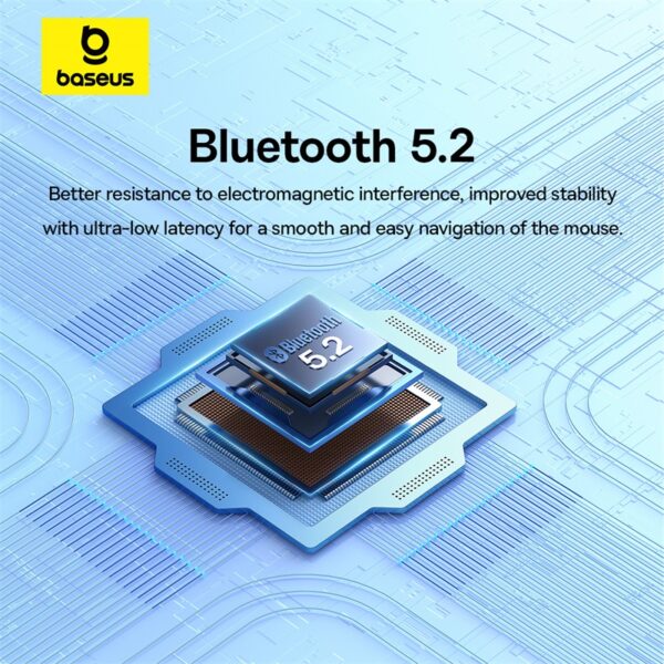 Baseus F02 Ergonomic Wireless Mouse - Image 11