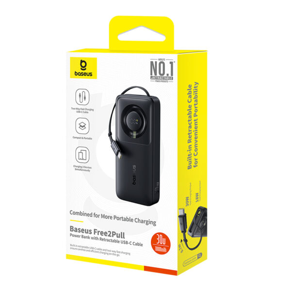Baseus 10000mAh 30W Free2Pull Power Bank - Image 15