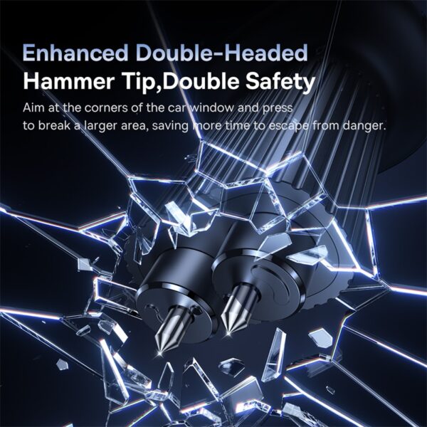 Baseus GoTrip DT1 Double-Headed Car Safety Hammer - Image 13
