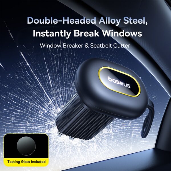 Baseus GoTrip DT1 Double-Headed Car Safety Hammer - Image 12