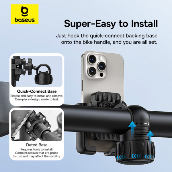 Baseus GoTrip Series Bike Phone Mount - Image 14