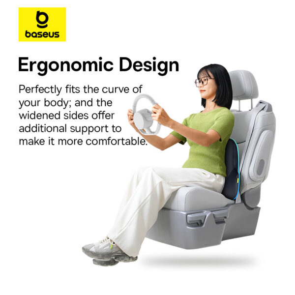 Baseus Car Lumbar PrimeTrip VH1 Breathable Support Pillow - Image 18