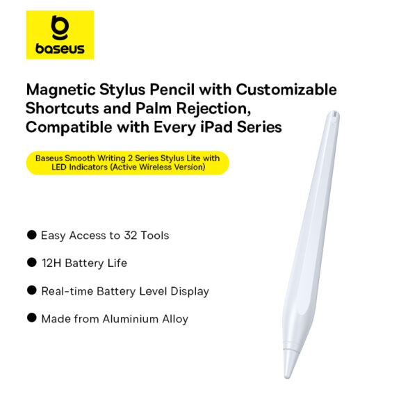Baseus Smooth Writing 2 Stylus with LED Indicators Wireless Version - Image 16